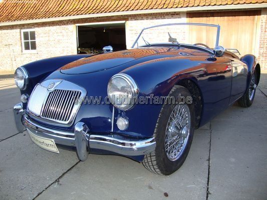 MG A Blue 1500 1958 (1958)