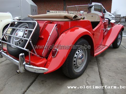 MG TD red 1952 (1952)