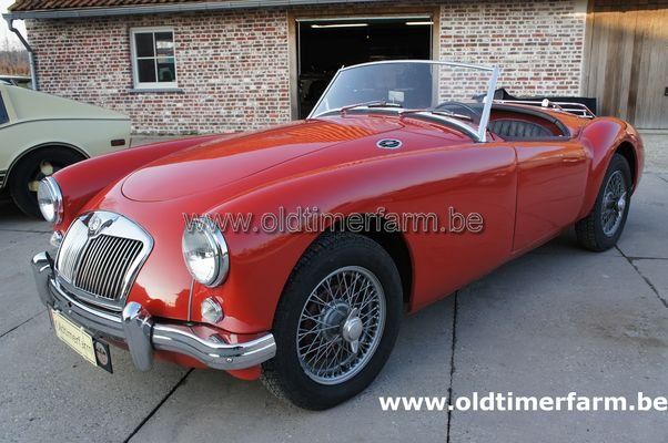 MG  A  orient Red 1500 1956 (1956)