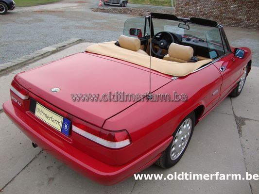 Alfa Romeo Spider 4  Red 1991 (1991)