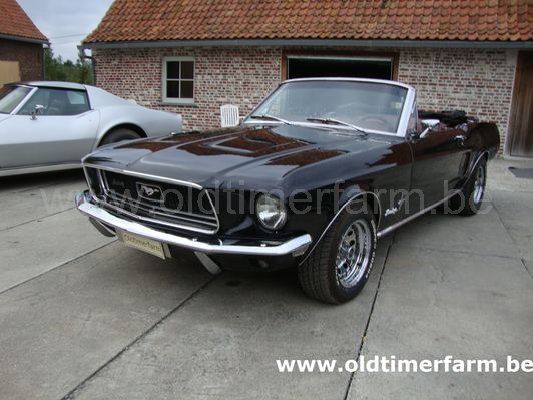 Ford Mustang Cabriolet  Black V8 (1968)