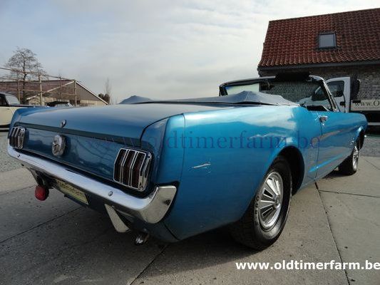 Ford Mustang Cabriolet 6cil  Blue (1966)