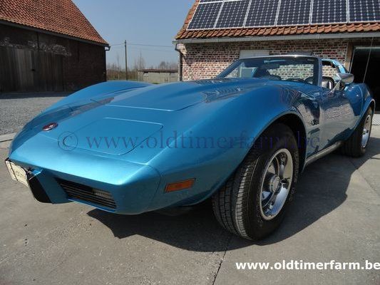 Corvette  C3 Stingray T-Top Blue 1975 (1975)