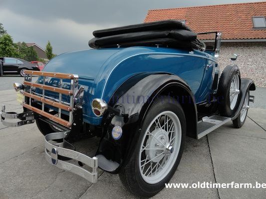 Ford A Roadster Blue 1929 (1929)