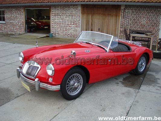 MG  A  Red  1500   (1956)