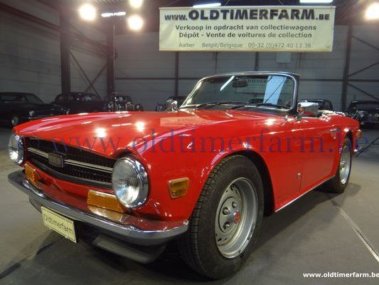 Triumph TR 6 Red  (1974)