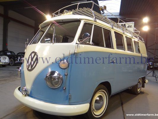 kennisgeving Armoedig meel Volkswagen T1 Camper (1966) verkocht - ch. 1119 Blauw