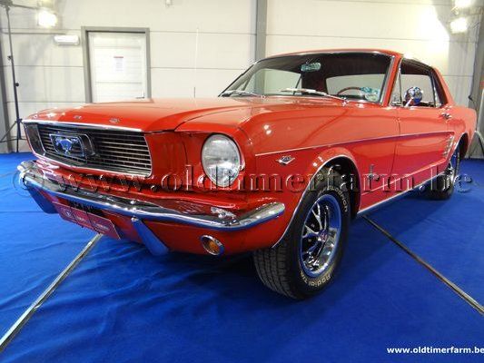 Ford  Mustang Coupé Red (1966)