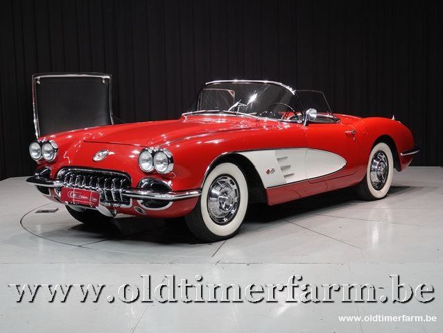 Corvette C1 Red & White '59 (1959)