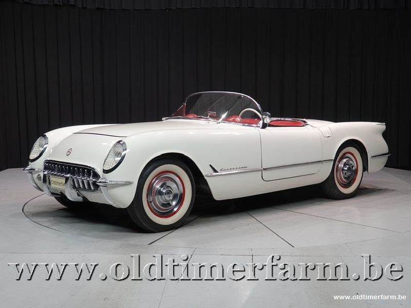 Corvette C1 White '54 (1954)