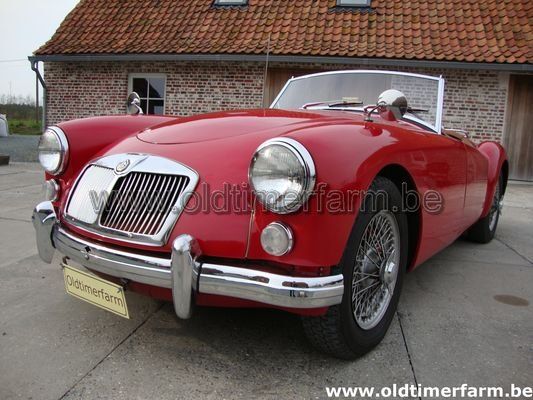 MG A red 1600 1960 (1960)
