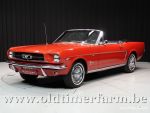 Ford Mustang Convertible V8 Red '65