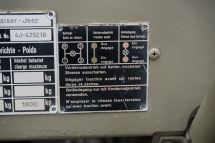 Kaiser Jeep Willys F4-134 '66 (1966)